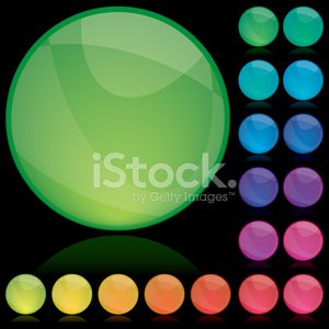 300x300 Blank Button Icon Set Premium Clipart