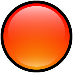 256x256 Button Blank Red Icon