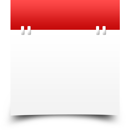 408x441 Blank Calendar Icon Png