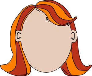 300x249 Blank Face Teen Girl Cartoon Png, Clip Art For Web