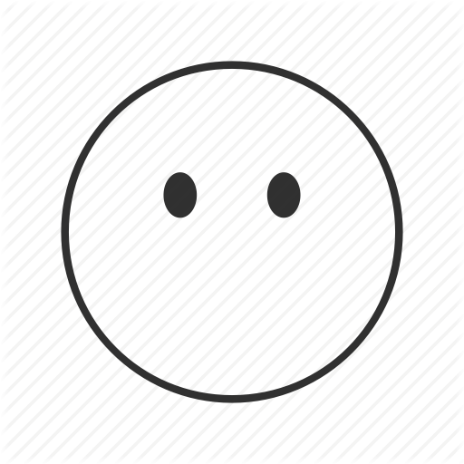 512x512 Blank Face, Emoji, Emotionless, Emotionless Face, Face Without