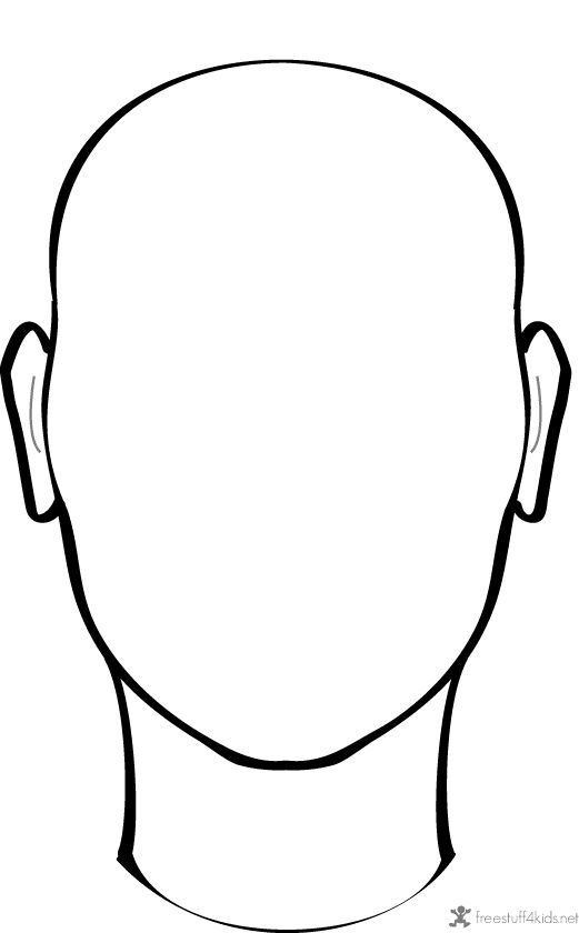 521x840 Empty Face Template