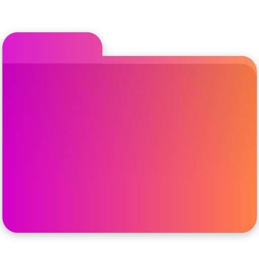 512x512 Crown, Folder, Blank Icon Free Of Gradient Folders