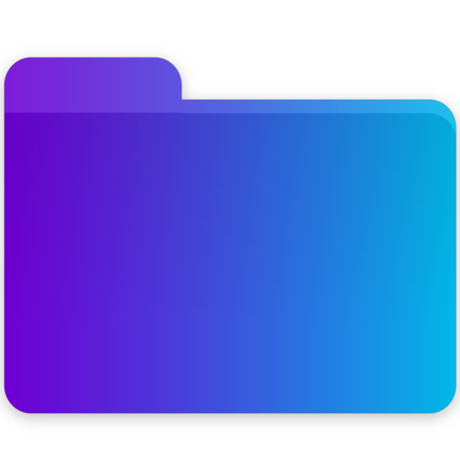 512x512 Money, Folder, Blank Icon Free Of Gradient Folders