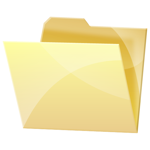 512x512 Empty, Folder, Blank, Dock Icon Hydroretro Hr Dock Icon Sets