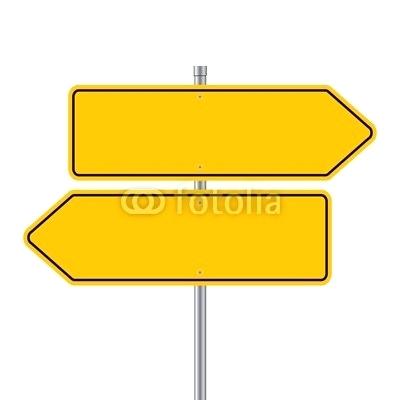 400x400 Road Signs Blank Icon Vector Plate Template For Direction Wedding