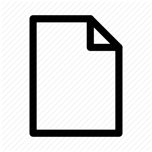 512x512 Blank, Document, Empty, File, Test Icon