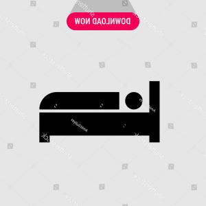 300x300 Person Sleeping Bed Vector Icon Single Newwaysys