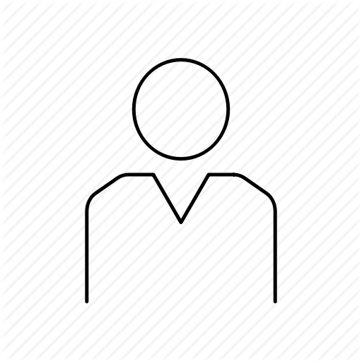 512x512 Blank, Person, Torso Icon