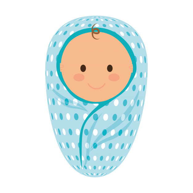 Baby Wrapped In A Blanket Icon Vector Premium Download 626x626 Baby Wrapped In A Blanket Icon Vector Premium Download