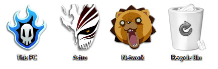 434x137 Bleach Theme For Windows