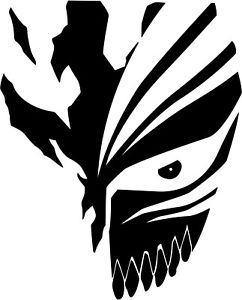 242x300 Bleach Ichigo Mask Vinyl Car Window Laptop Decal Sticker Ebay