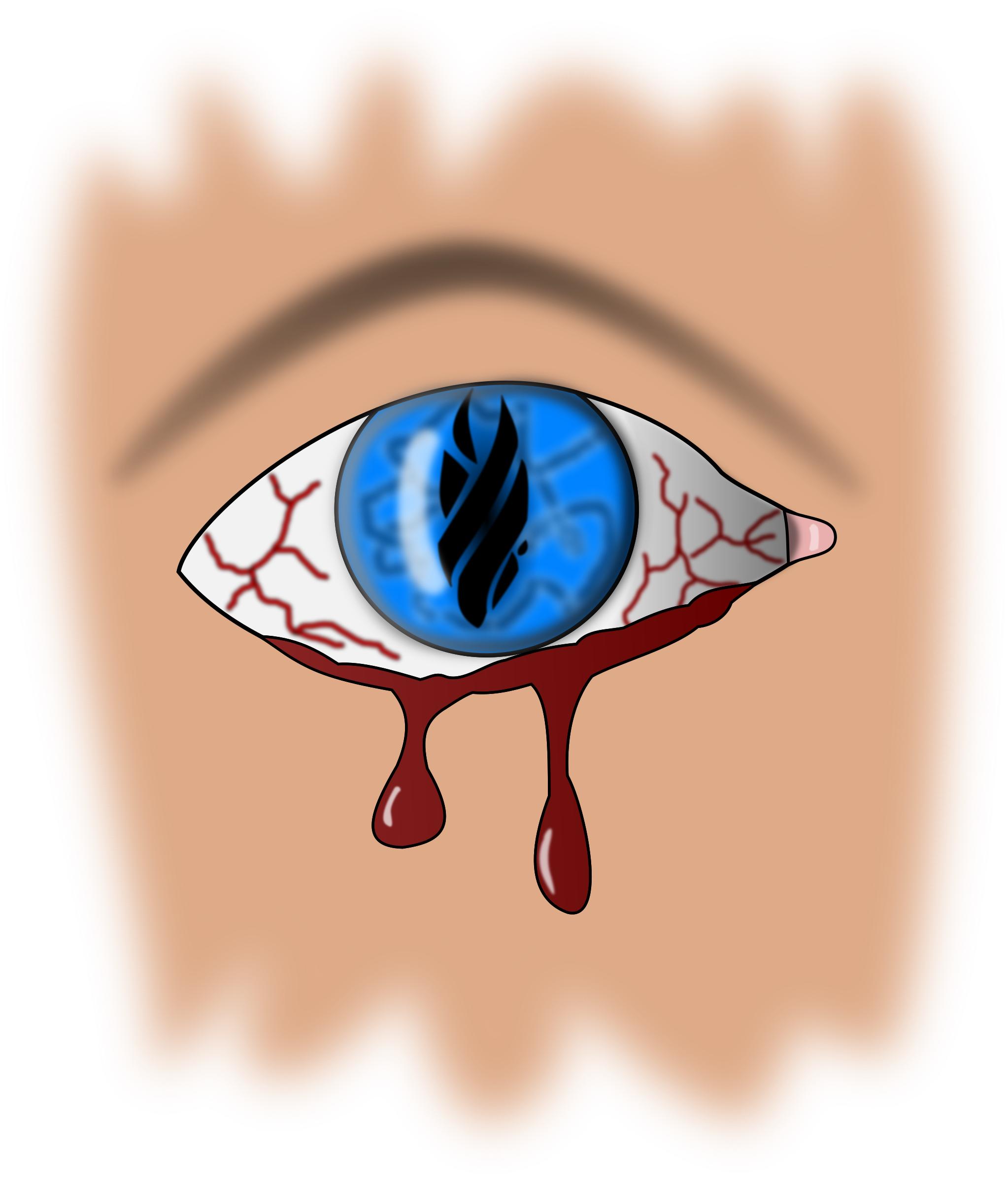 2046x2400 Bleeding Eye Icons Png