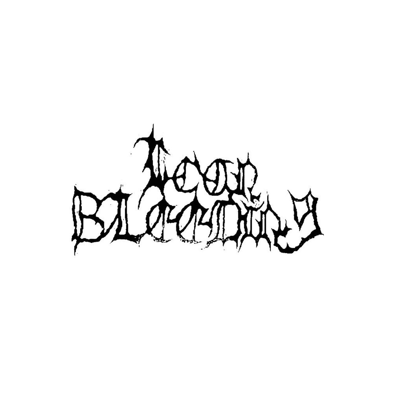 1280x1280 Icon Bleeding Band Logo Vinyl Decal