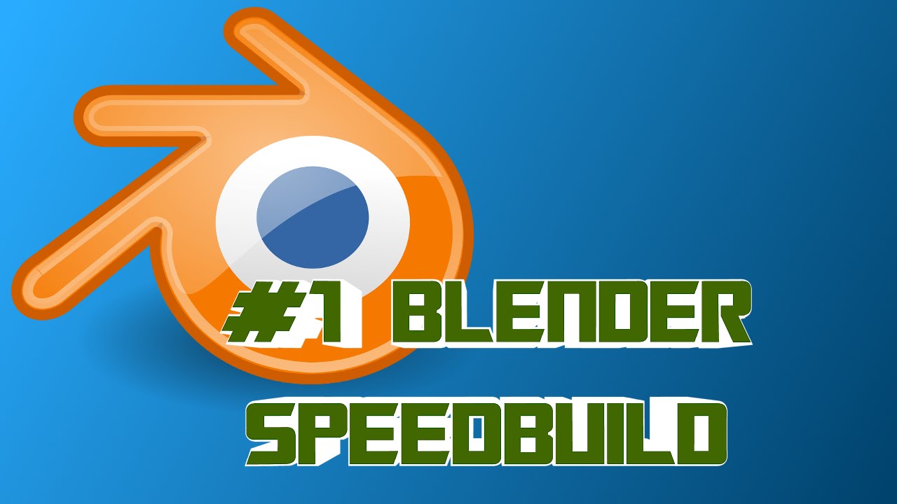 1280x720 Blender Speedbuild Blender Icon