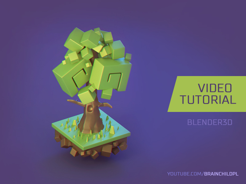 800x600 Tutorial How To Create A Cartoon Tree In Blender