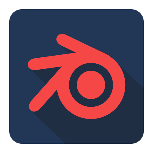 512x512 Blender Icon Free Of Super Flat Remix Apps