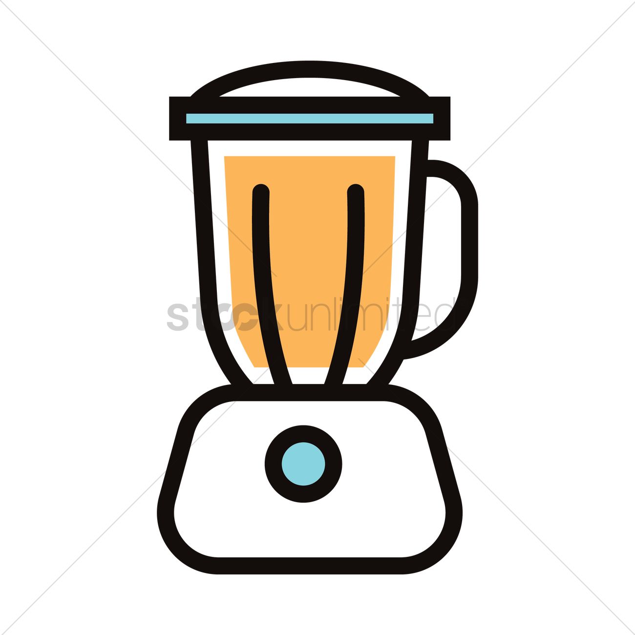 1300x1300 Blender Icon Vector Image