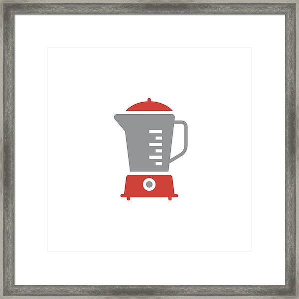 600x600 Kitchen Blender Icon Vector, Solid Flat Sign, Colorful Pictogram