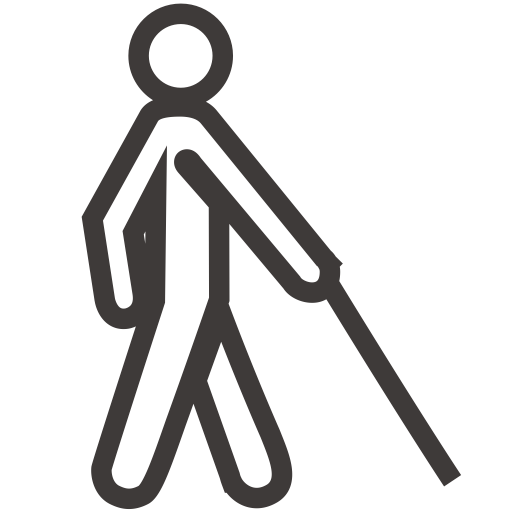 512x512 Blind, Blindness, Dog Icon Png And Vector For Free Download