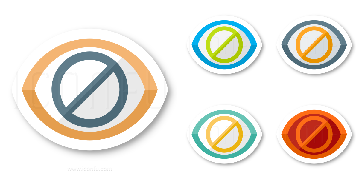 1200x600 Eye Blind Icon