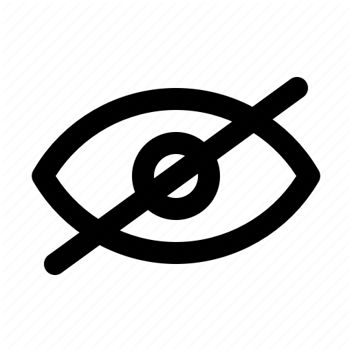512x512 Blind, Hidden, Hide, Invisible Icon