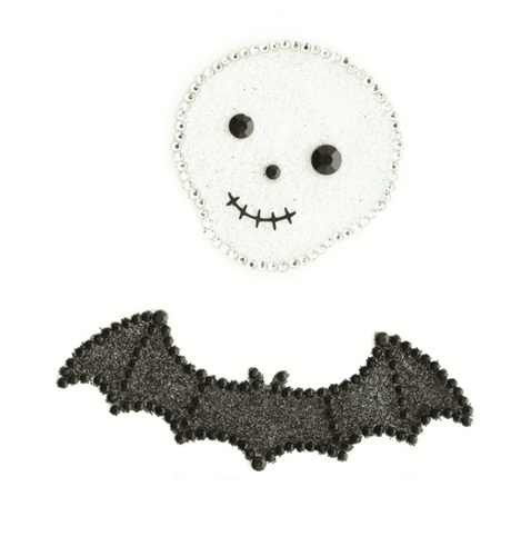 469x500 Toil Trouble Glitter Bling Icon Stickers