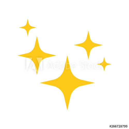 500x500 Star Blink Icon Vector
