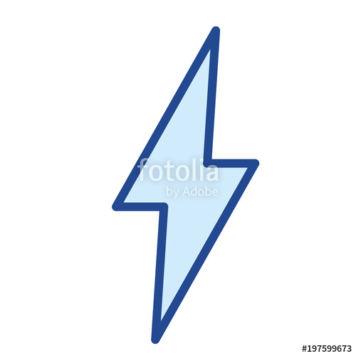 500x500 Blitz Vector Icon Stock Image And Royalty Free Vector