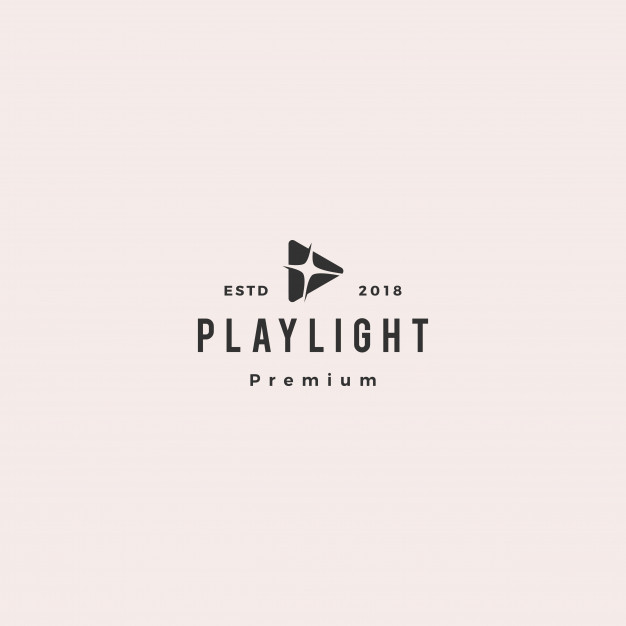 626x626 Play Light Flare Blitz Bright Logo Vector Icon Illustration Vector
