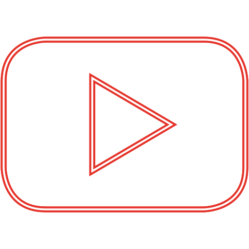 512x512 Blog, Social, Video, Youtube, Youtuber Icon Free Of Neon Icons