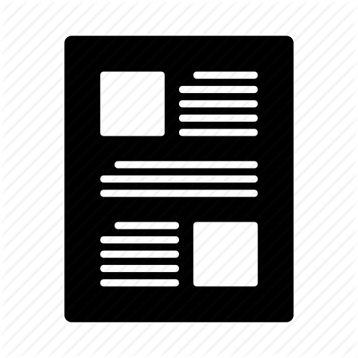 512x512 Article, Blog, File, Post Icon