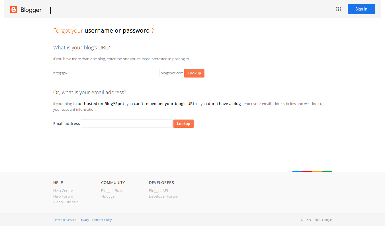 1352x796 Account Recovery How To Access Forgotten Blogger