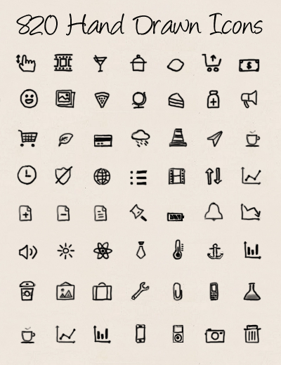 400x520 Carrer Blog Hand Drawn Icons