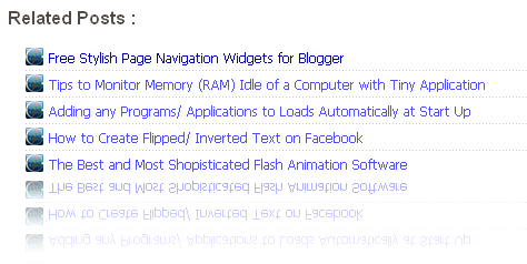 474x238 Related Post With Icon Widget For Blogger