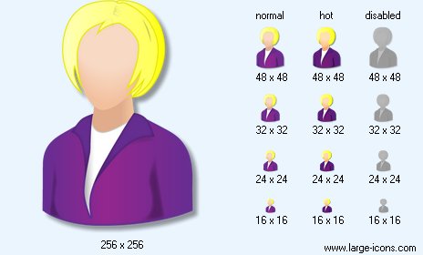 464x280 Blonde Icon Image Large Symbol Icons