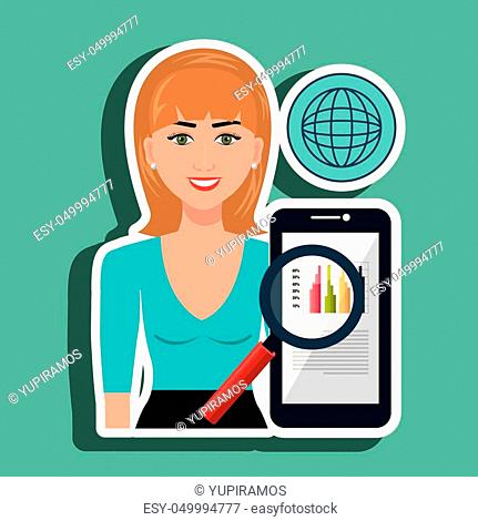 431x470 Blonde Icon Cartoon Stock Photos And Images Age Fotostock