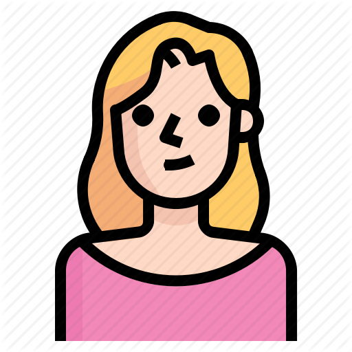 512x512 Avatar, Blonde, Business, Girl, Woman Icon