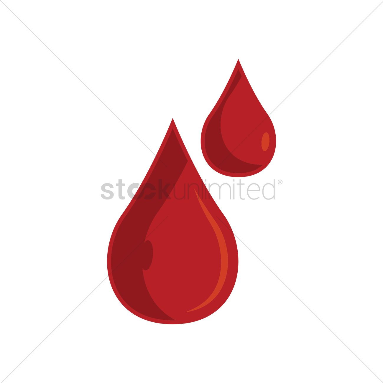 1299x1300 Blood Droplet Icon Vector Image
