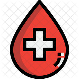 256x256 Blood Icon Of Colored Outline Style