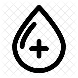 256x256 Blood Icon Of Line Style