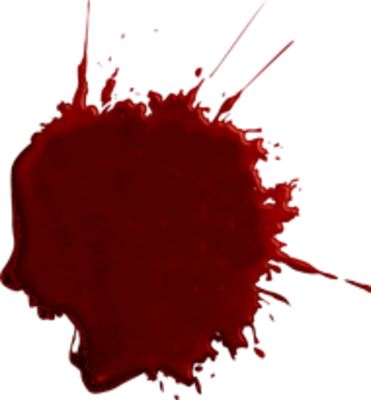 371x400 Face Blood Png