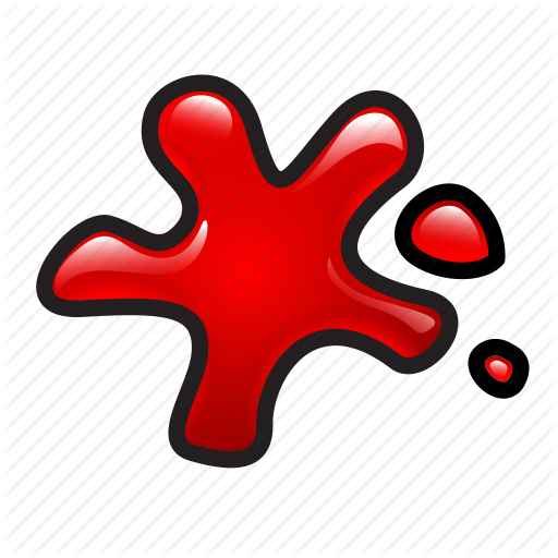 512x512 Blood, Drawing, Kill, Paint, Splatter, Tint Icon