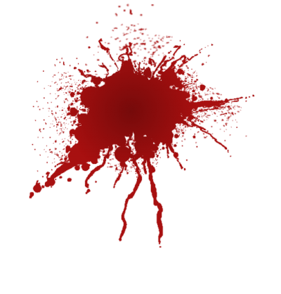 400x418 Blood Splatter Icon Clipart