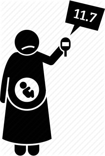 346x512 Gestational Diabetes, High Blood Sugar, Pregnancy, Pregnant Icon