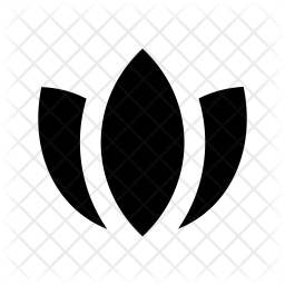 256x256 Bloom Icon Of Glyph Style