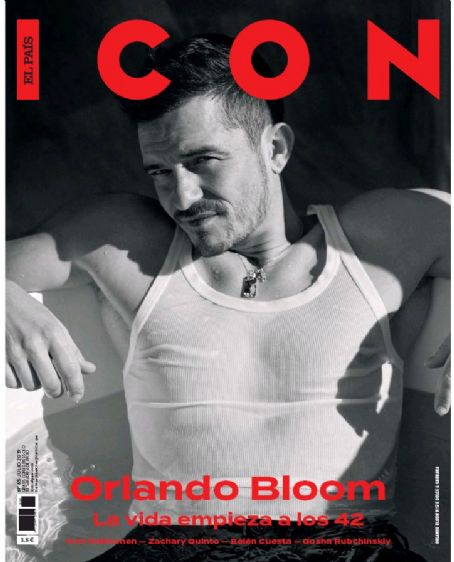 454x562 Orlando Bloom, Icon Magazine July Cover Photo
