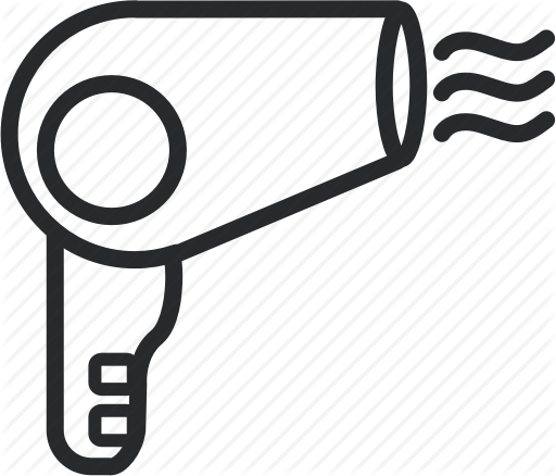 512x438 Blow, Blower, Dryer, Hair Dryer, Salon Icon