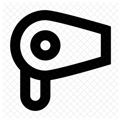 512x512 Blow Dryer Icon Of Line Style
