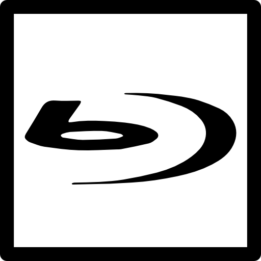 512x512 Blu Ray Sign Icons Free Download